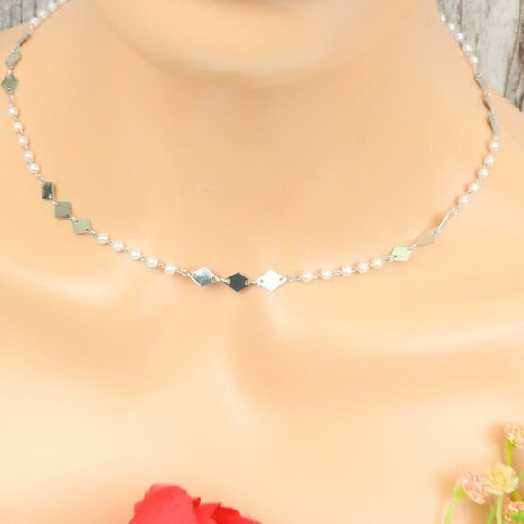 "Minimalist Necklace Chain, Elegant Jewelry for Women & Girls | MLCRC1741 - Picture 7 of 10